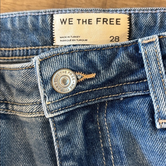 We the Free Love Bomb Flare Jeans Size 28 NWT NEW Free People Dynamite Color - Picture 9 of 15
